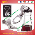 Wedding Favour Silver Foil Bottle Opener with unique design